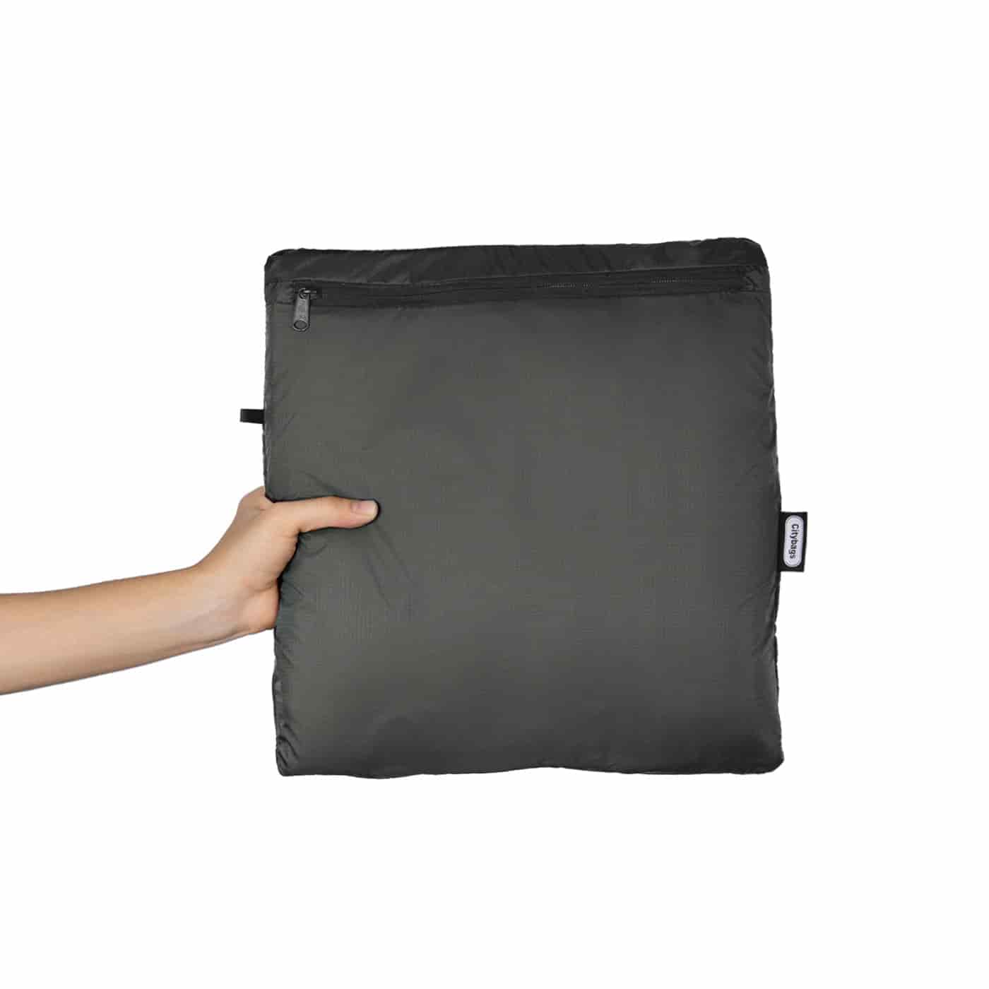 Morral Mochilero Pequeno Citybags Gris - miniatura 2