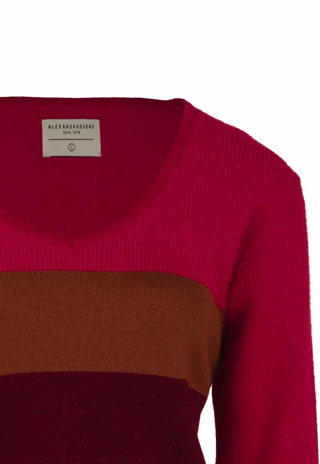 MIX BERRIES SHORT KNIT SWEATER - miniatura 4
