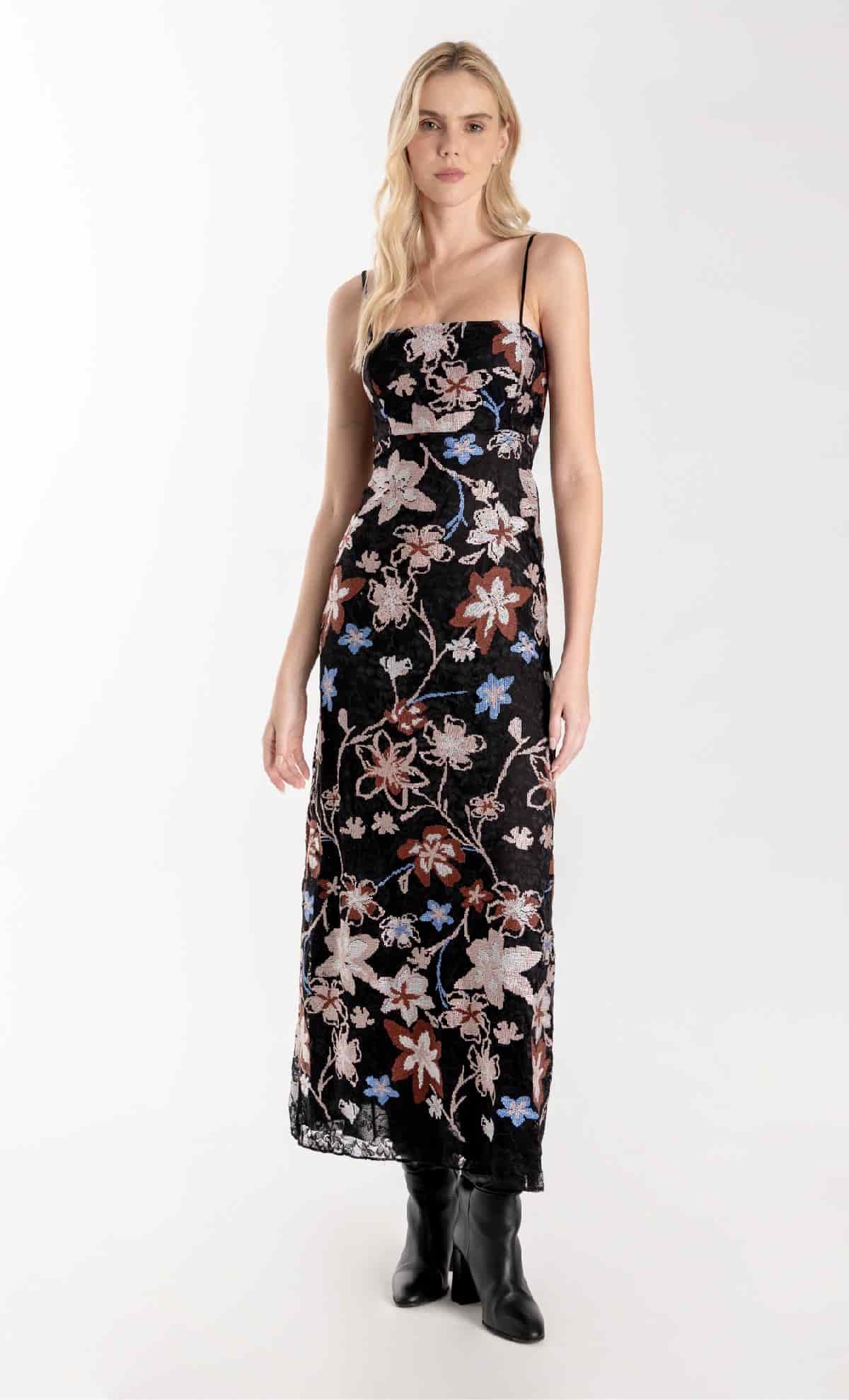 Vestido midi Priscilla - miniatura 2