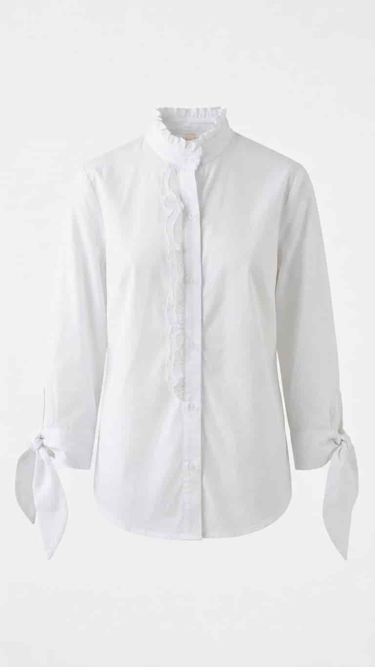 EVA RUFFLE BLOUSE - miniatura 1