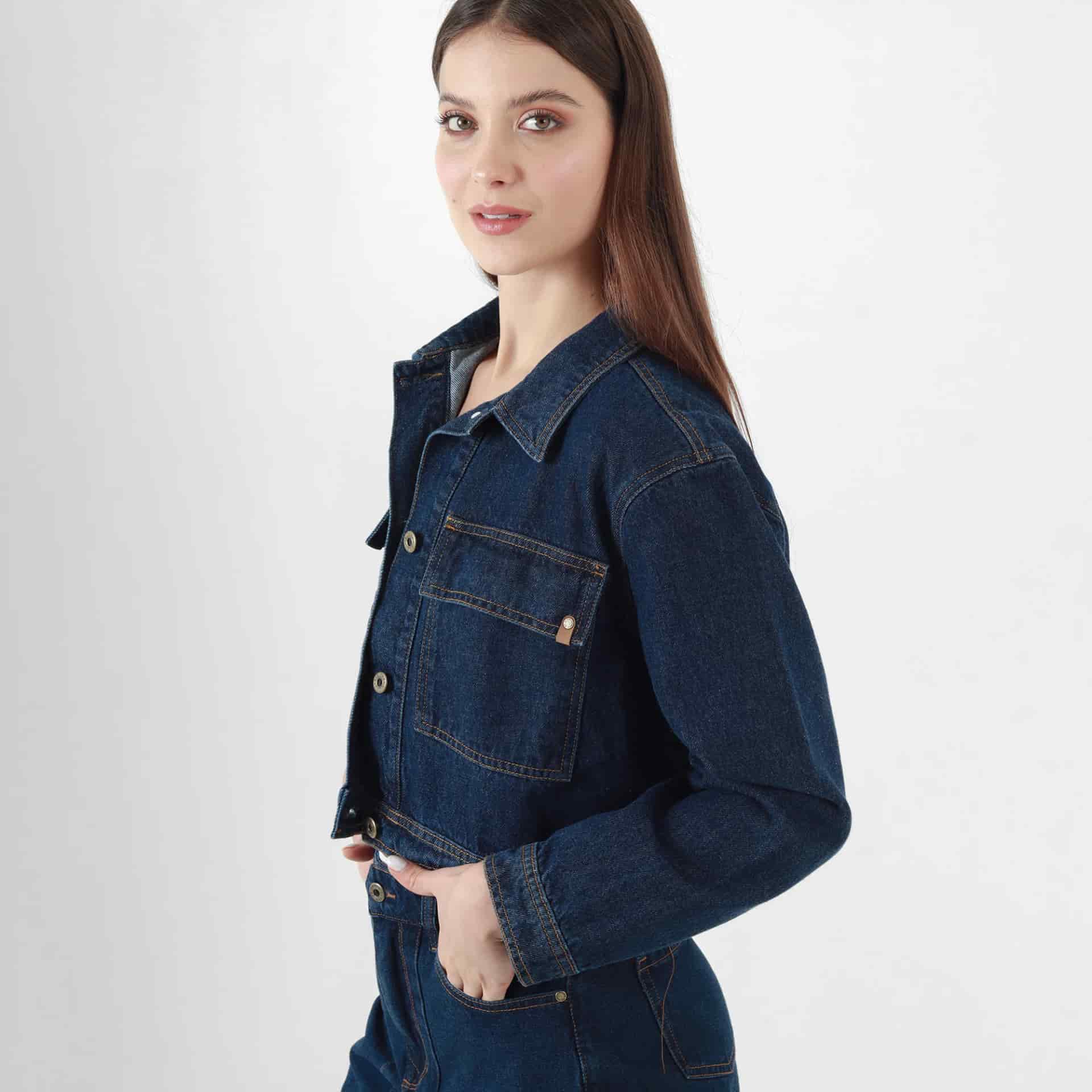 Chaqueta Denim Con Detalle - miniatura 3