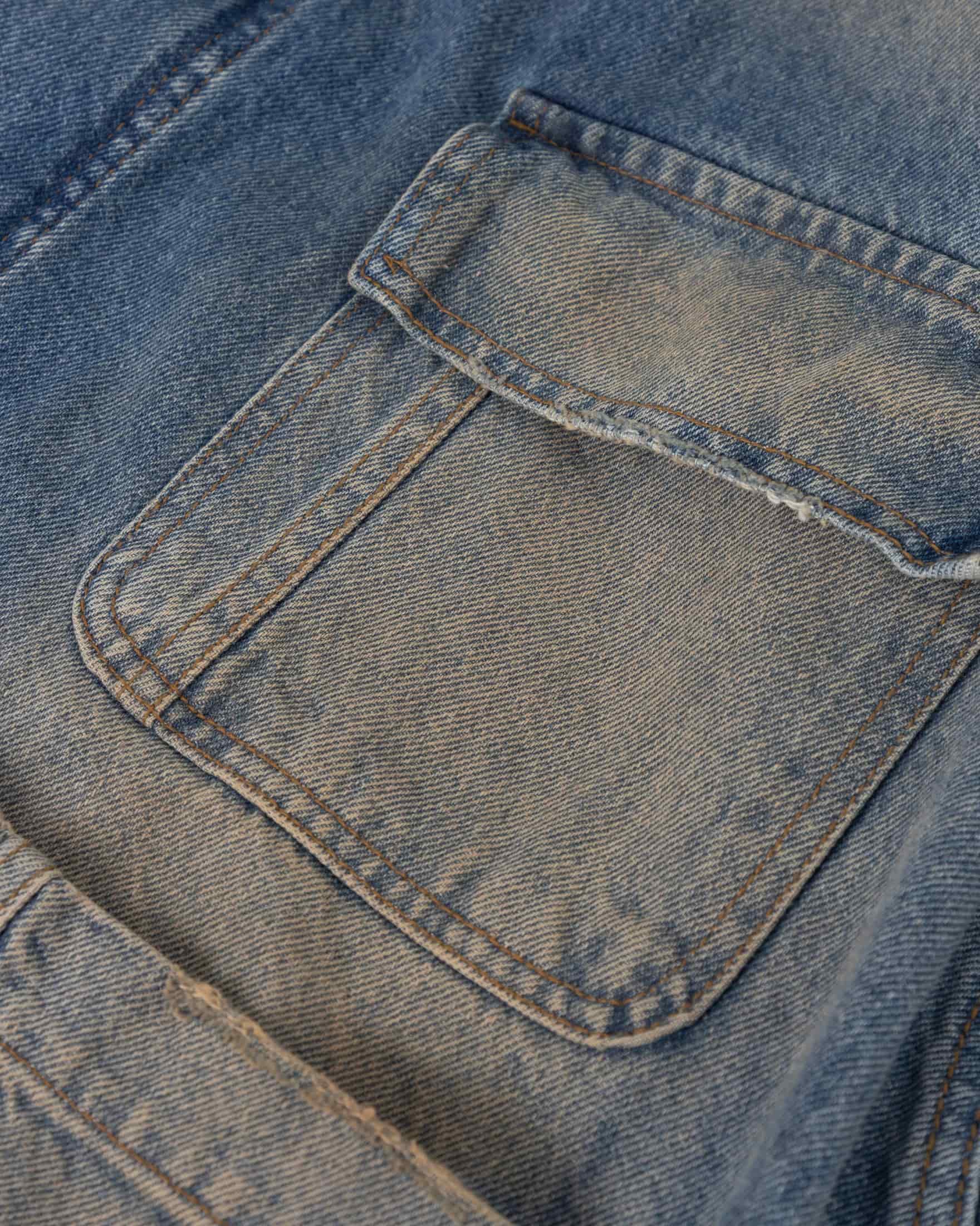 Stardust Undgld Studio Boxy Fit Jacket Mechanic Blue - miniatura 6