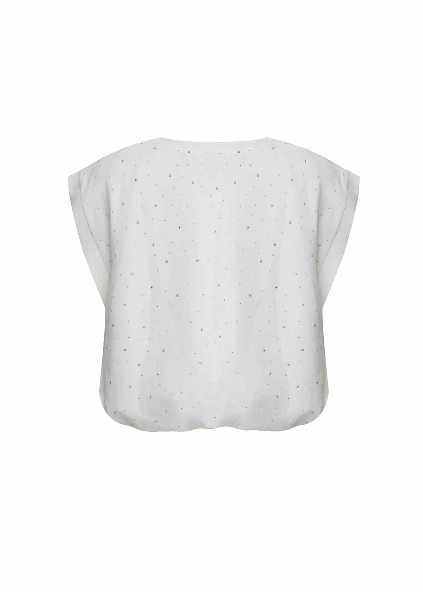 Blusa Sleeveless de Tejido Fluido - miniatura 2