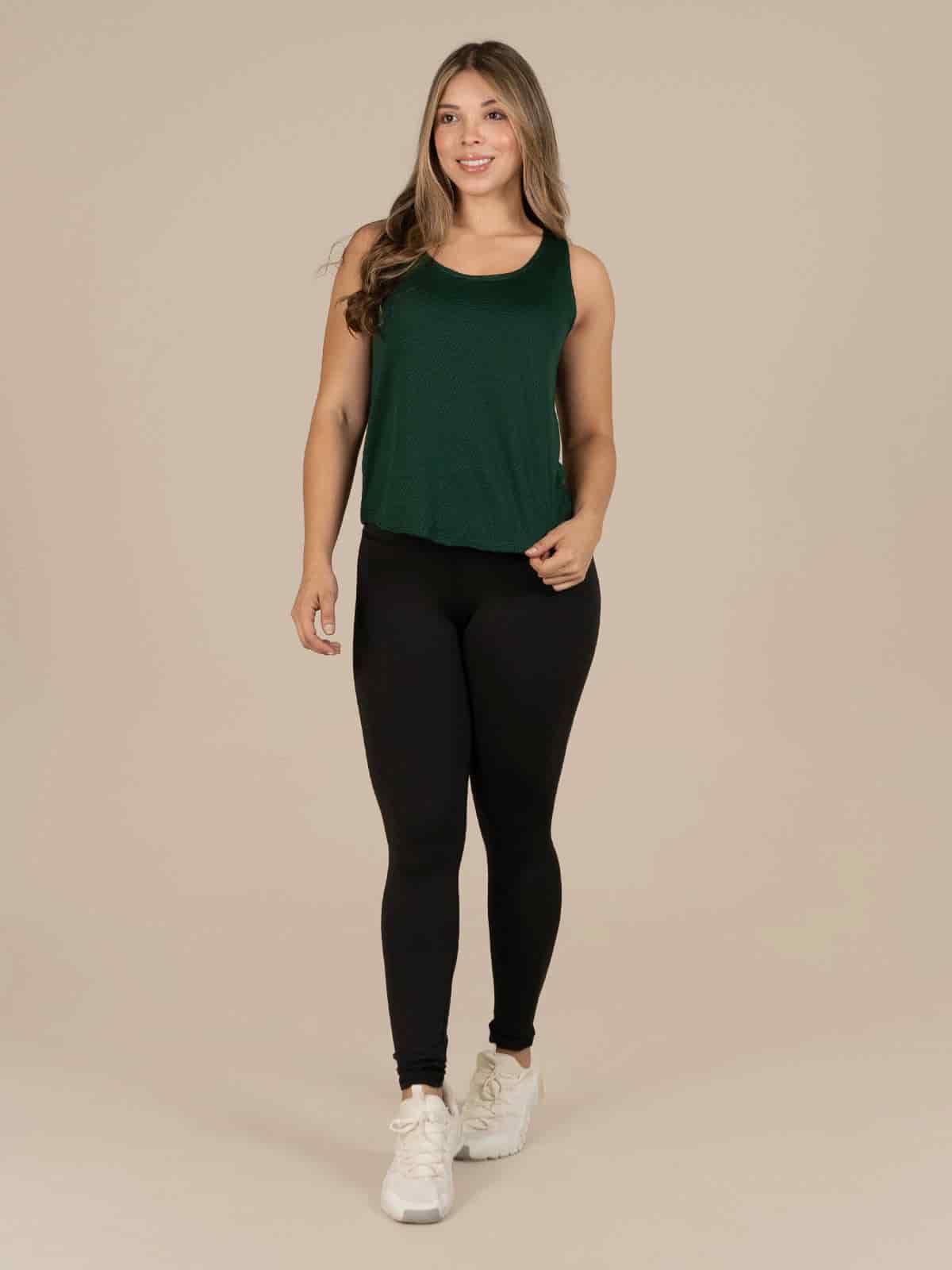 Olvap leggins set verde oscuro - miniatura 1