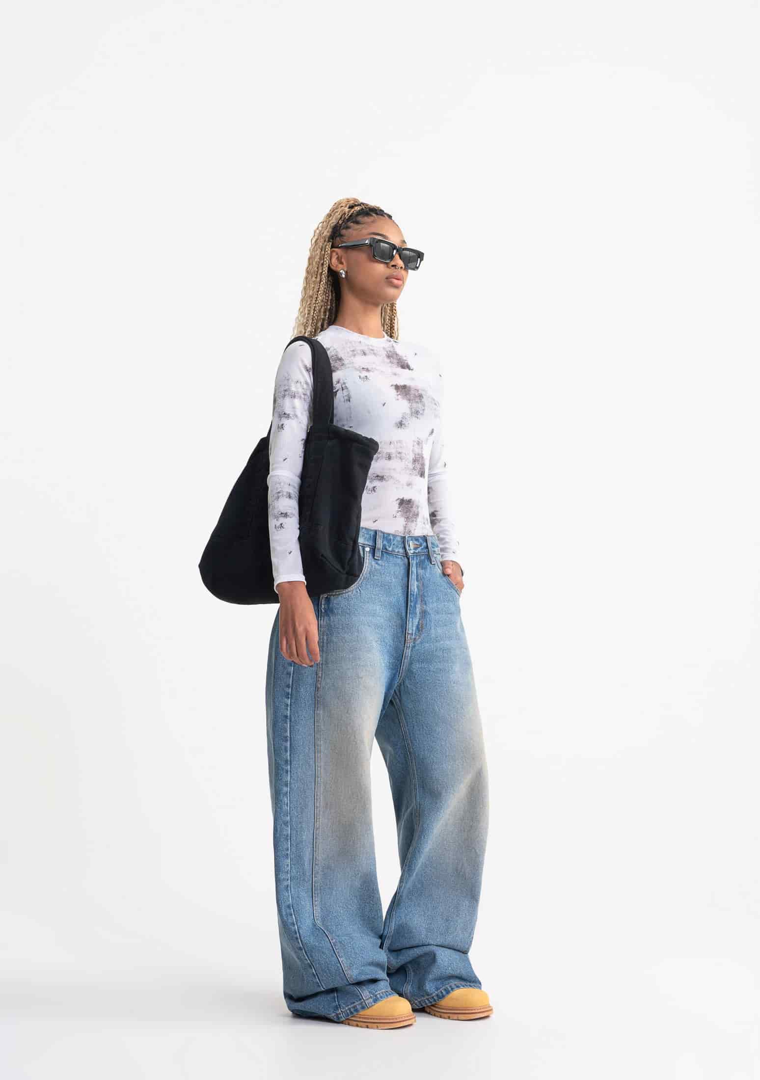 Rustic Long-sleeve mesh tee - miniatura 1