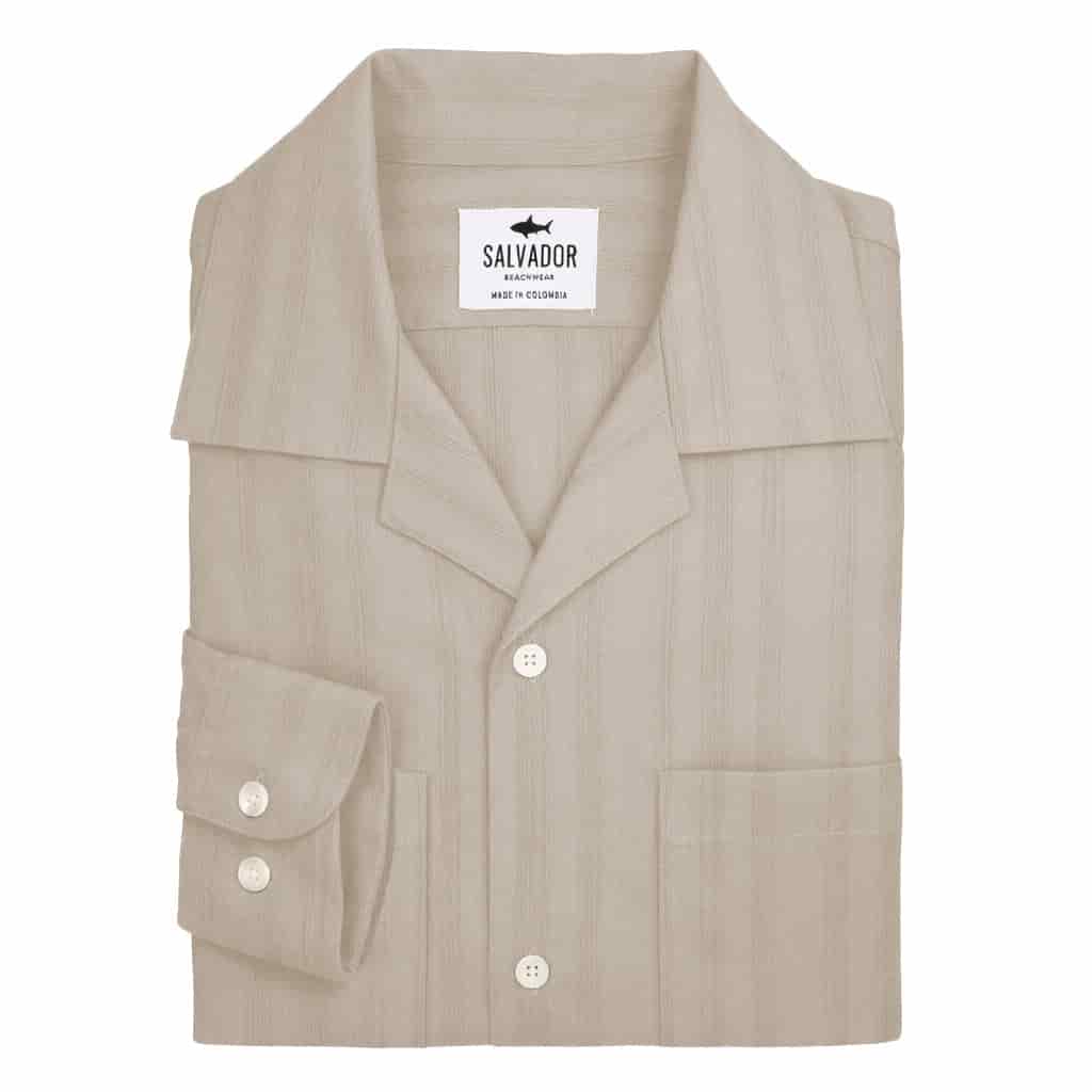 GUAYABERA BOLSILLOS ARENA - miniatura 1