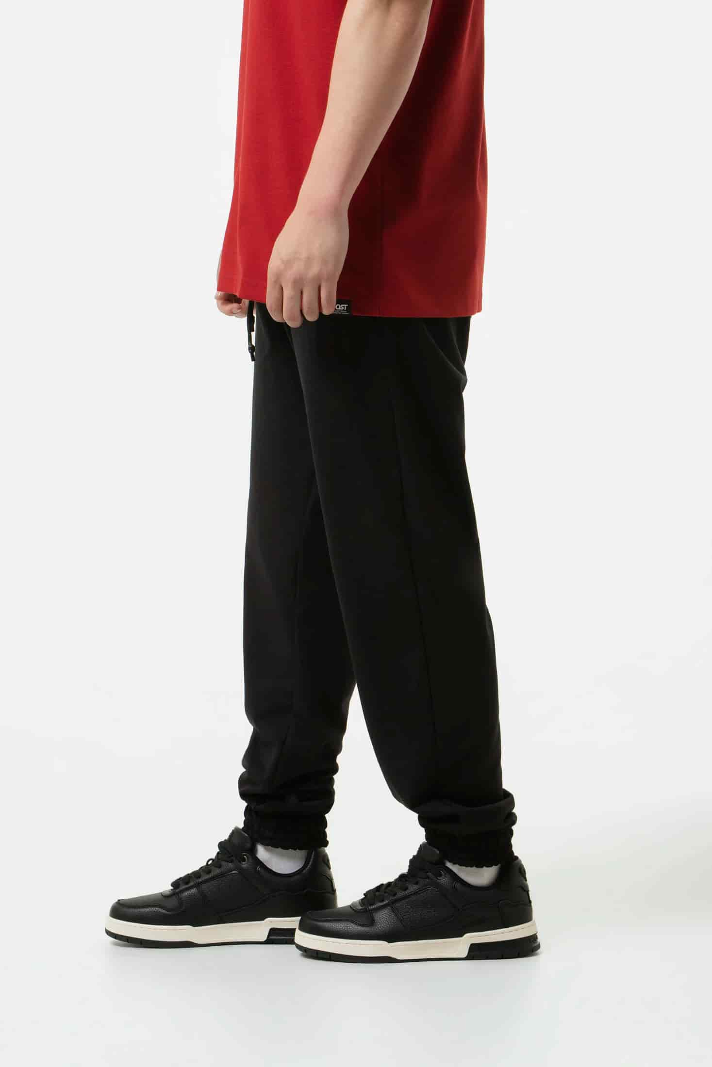 PANTALON JOGG COLOR NEGRO - miniatura 3