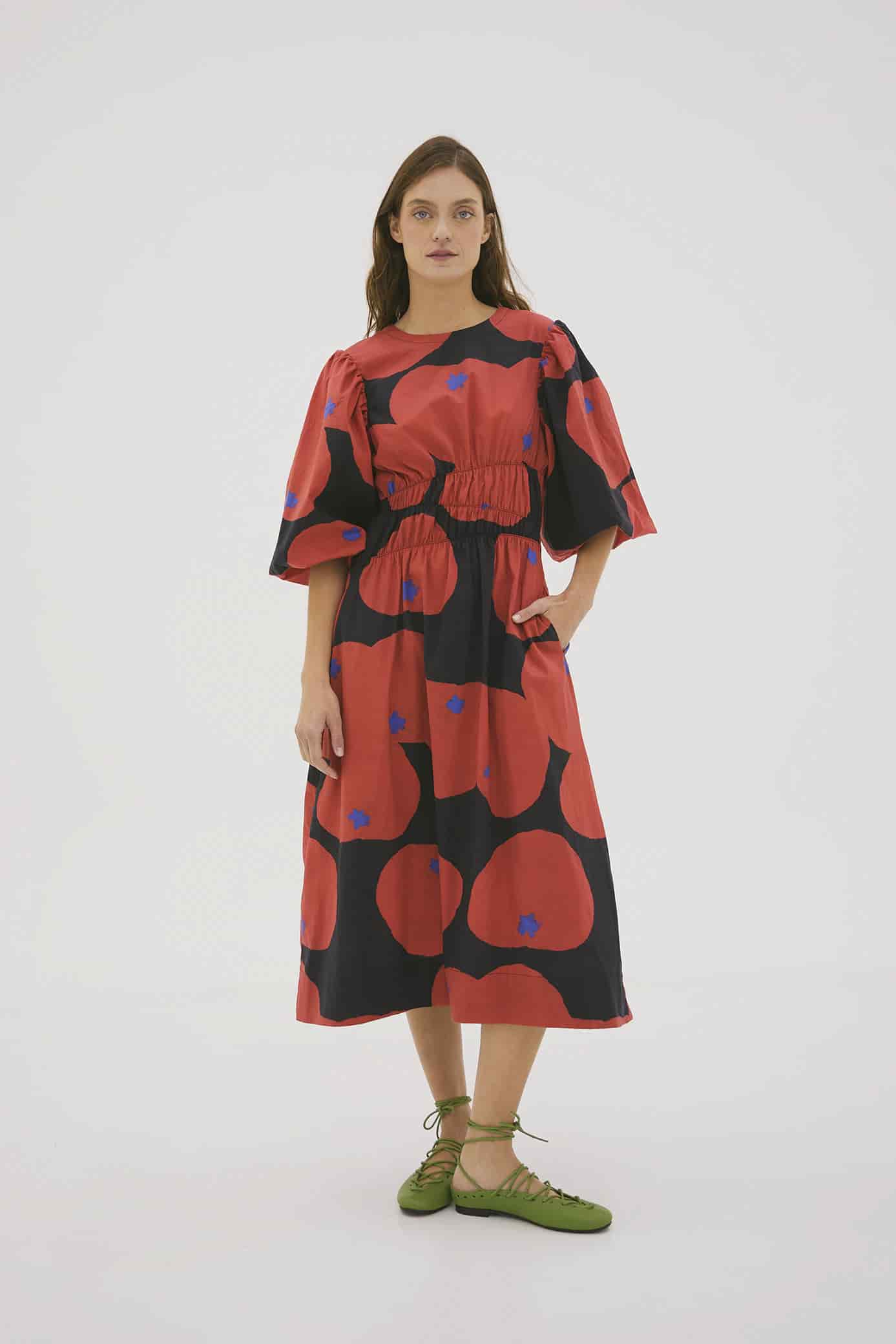 Vestido Recuerdo Tomates Noche - miniatura 1