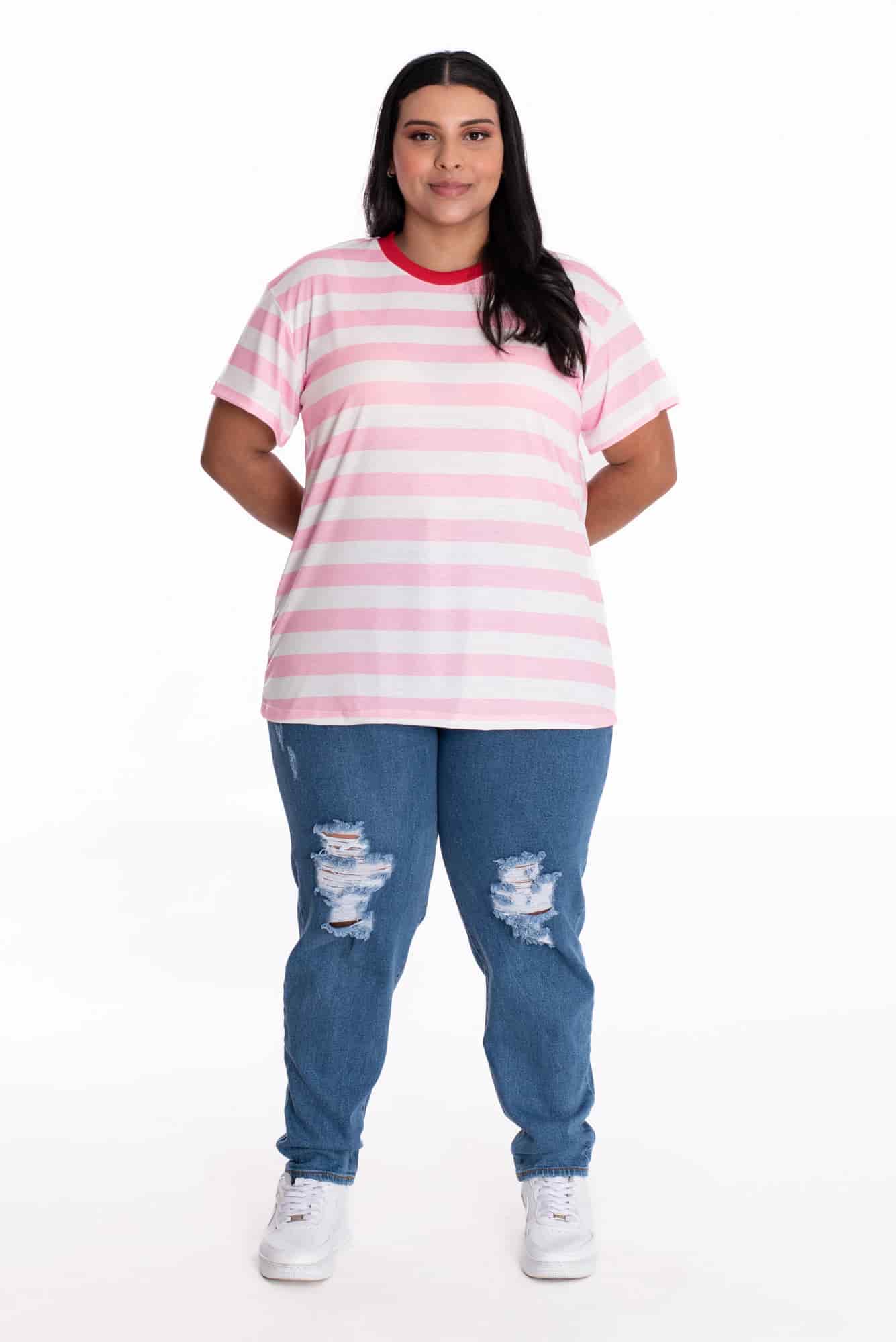 Camiseta Pocket Rosada - miniatura 2