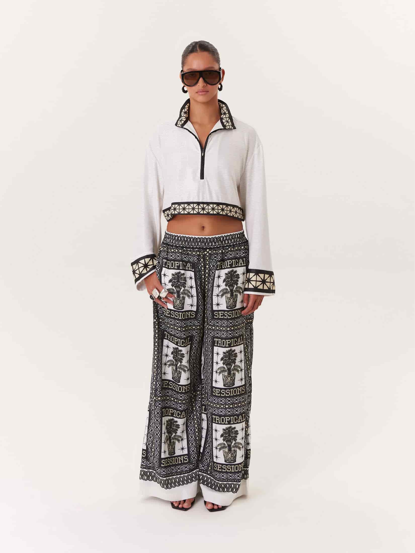 Pantalón Tropical - Negro - miniatura 1