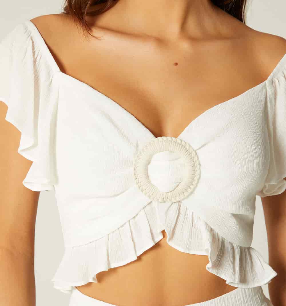 Blusa  hombros descubiertos - miniatura 4
