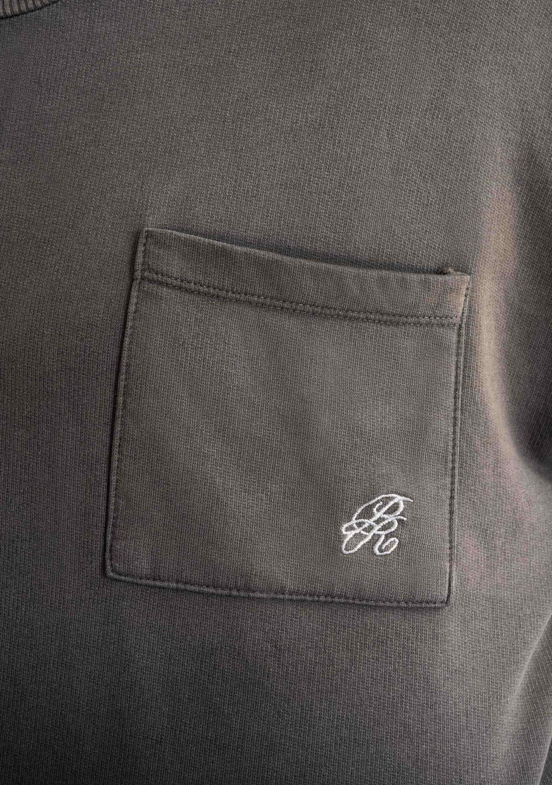 Rustic black pocket t-shirt - miniatura 10
