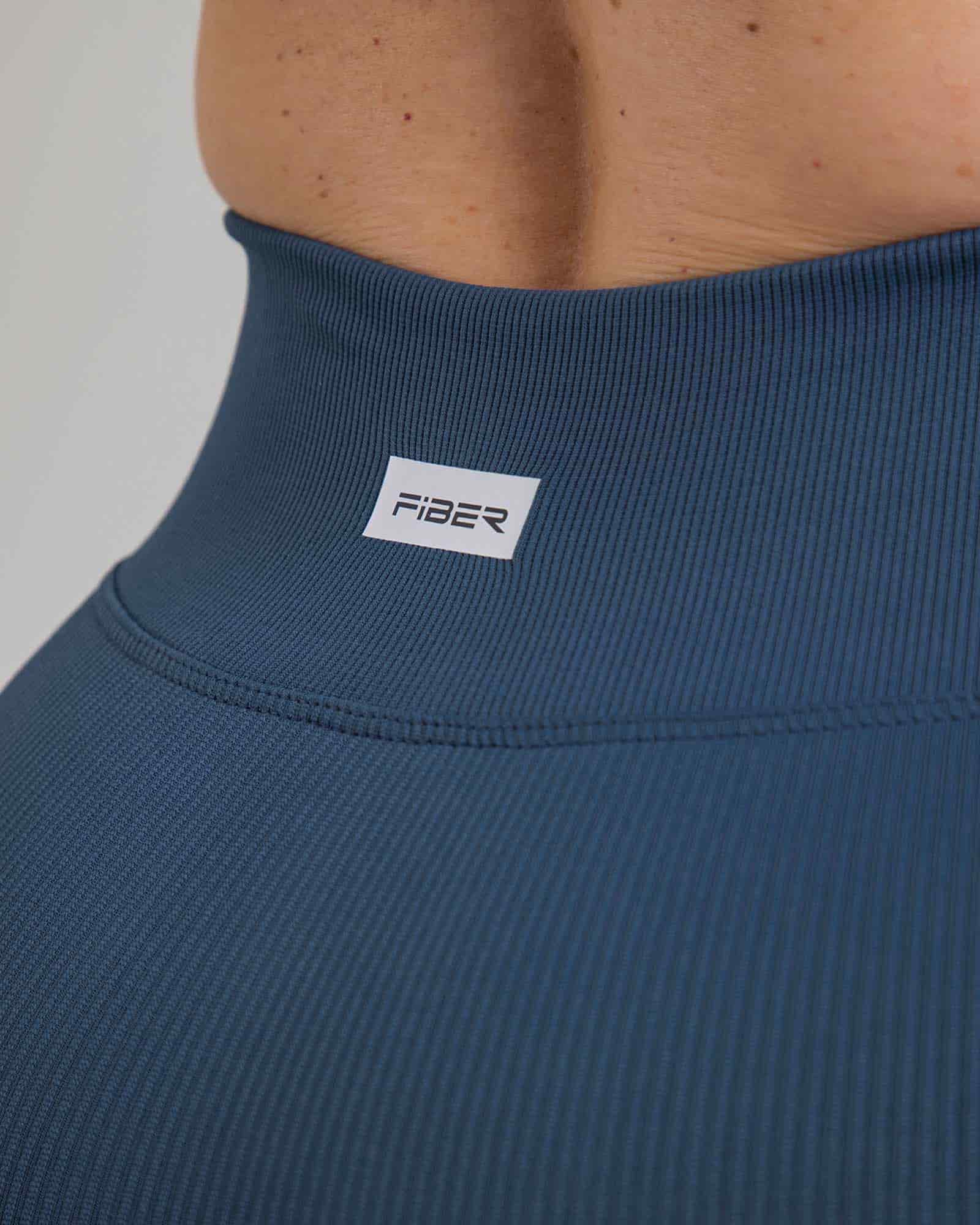 Leggings contour seamless azul navy outdoor FIBER - miniatura 8
