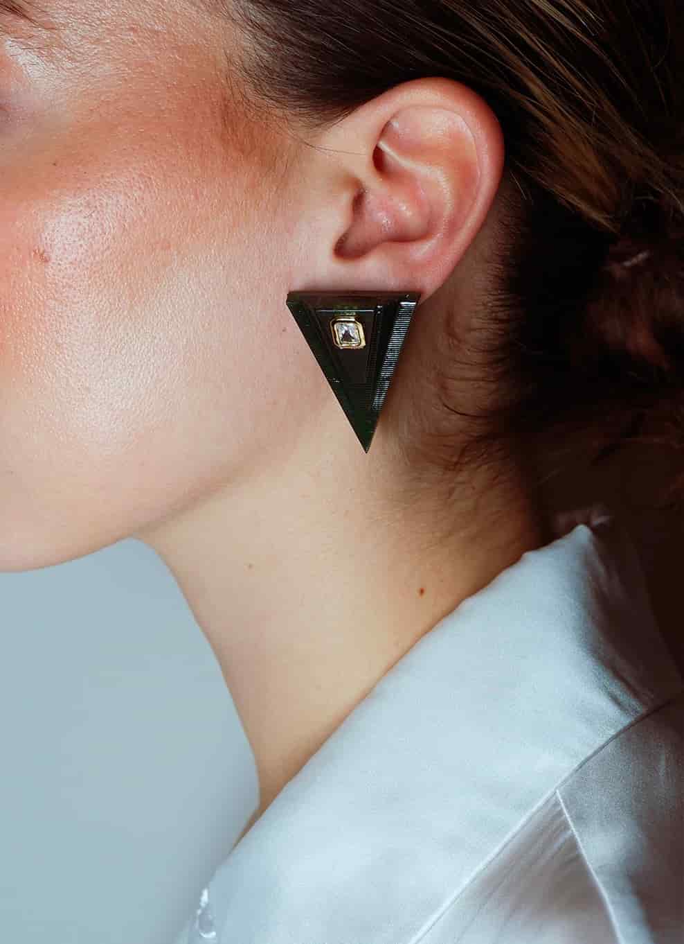 JVxTH - M  SMOKY EARRINGS - miniatura 2