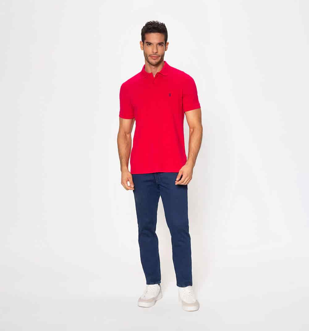 Polo básica slim fit - miniatura 1