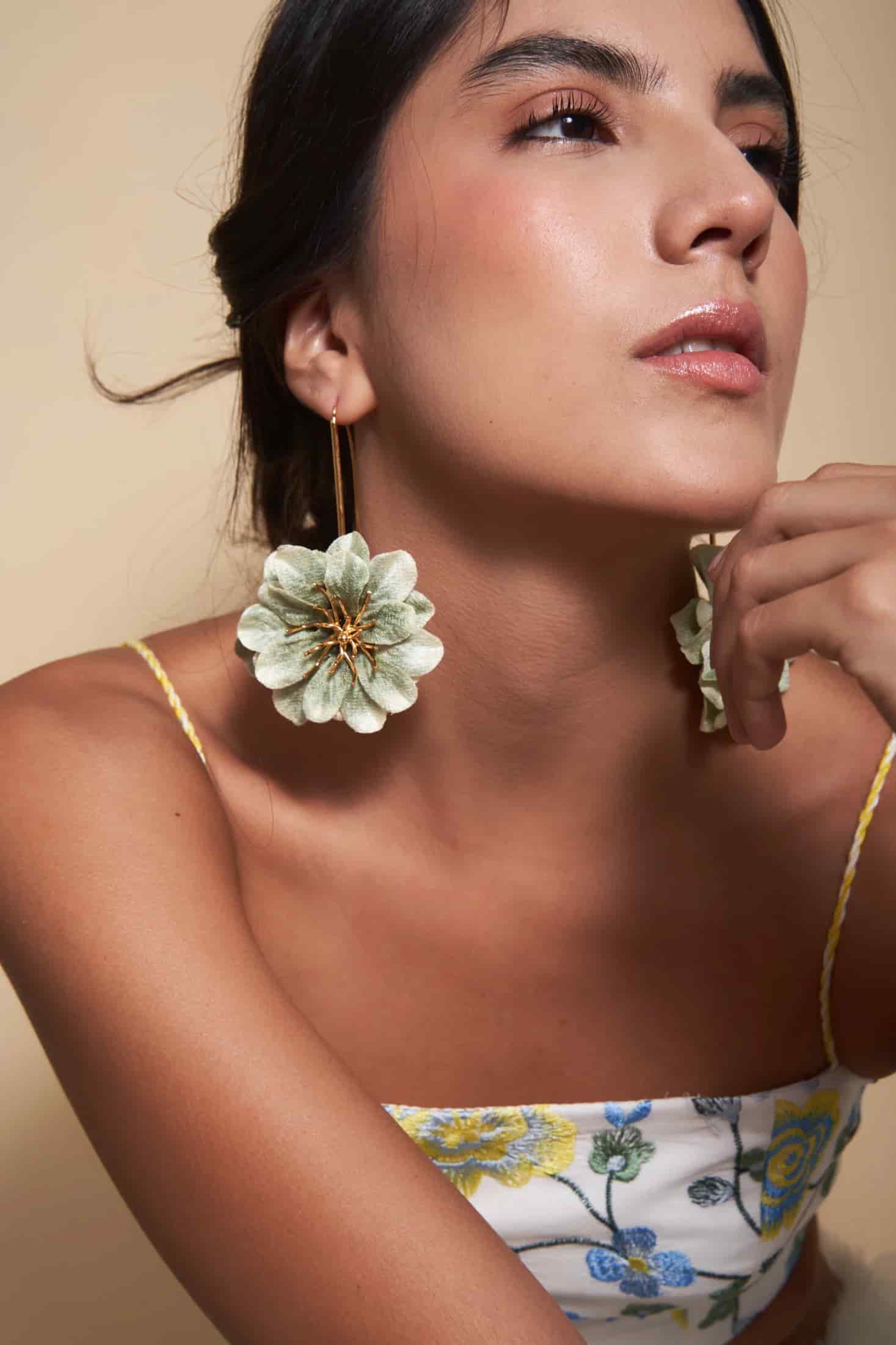 Aretes Magnolias - miniatura 4