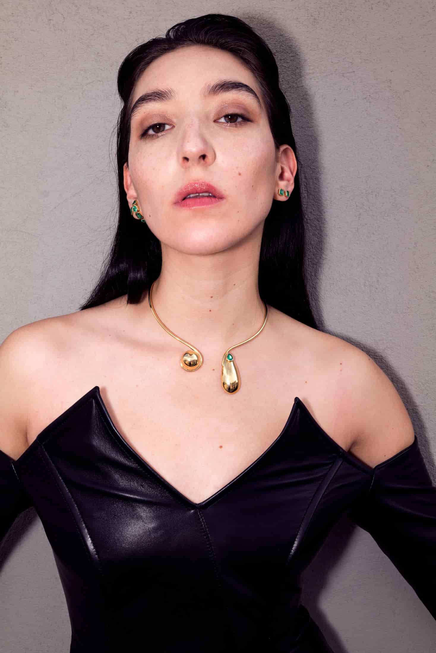 Choker esmeralda - miniatura 2
