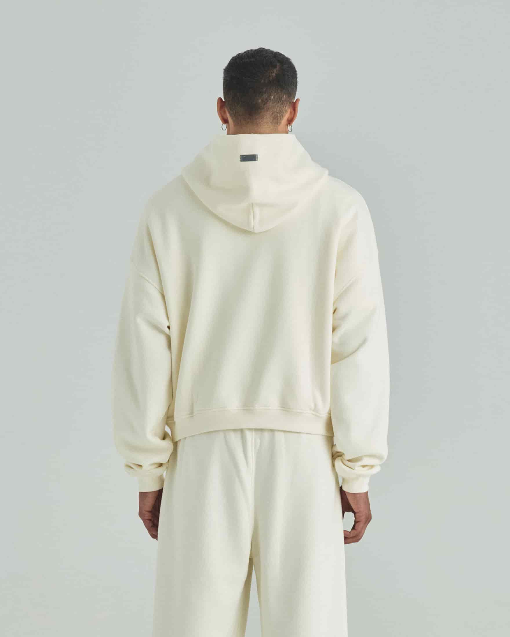 Blanks Boxy Fit Hoodie Cream - miniatura 4