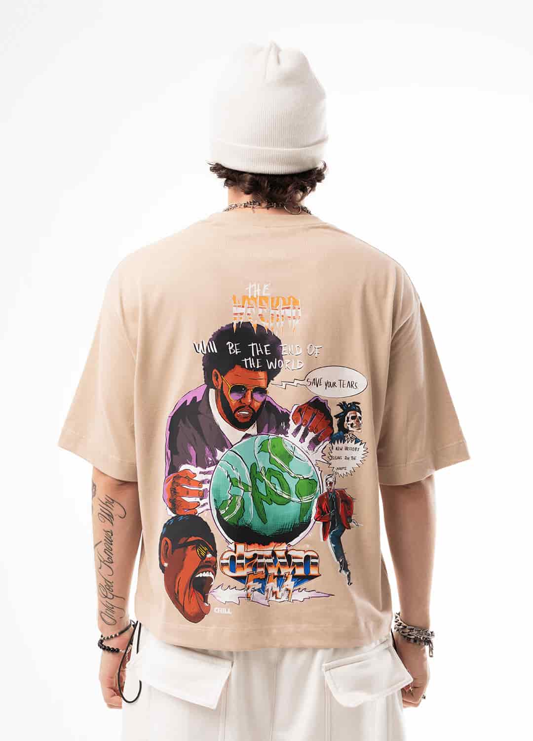 Camiseta The weeknd Animado - miniatura 3