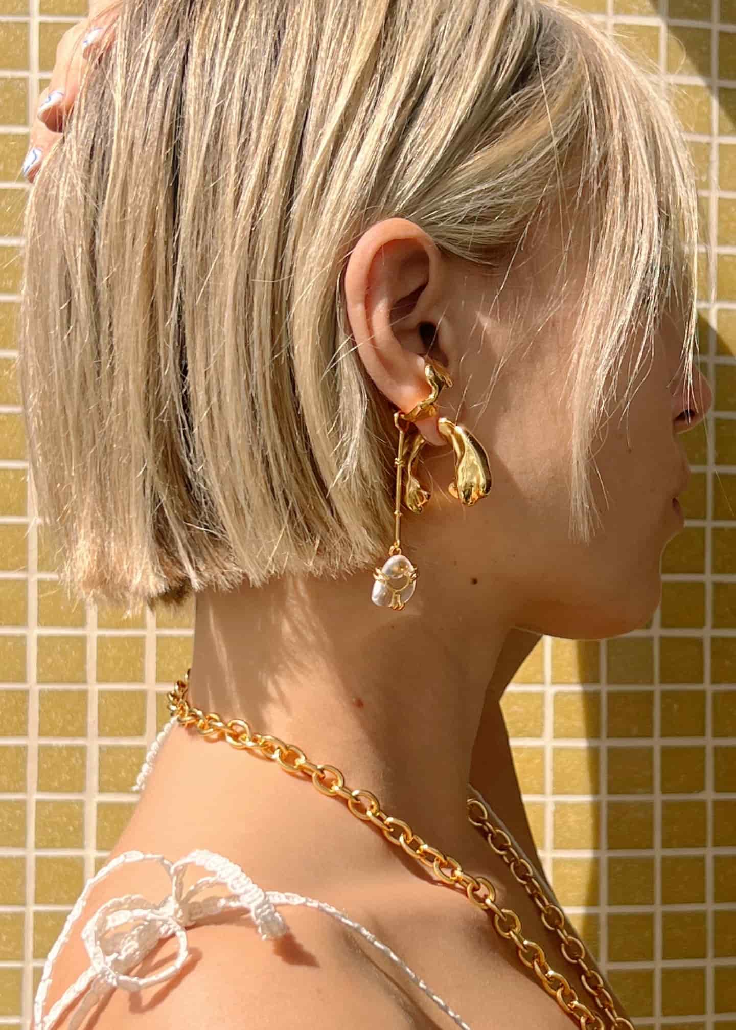 Earcuff Long Cuarzo - miniatura 5