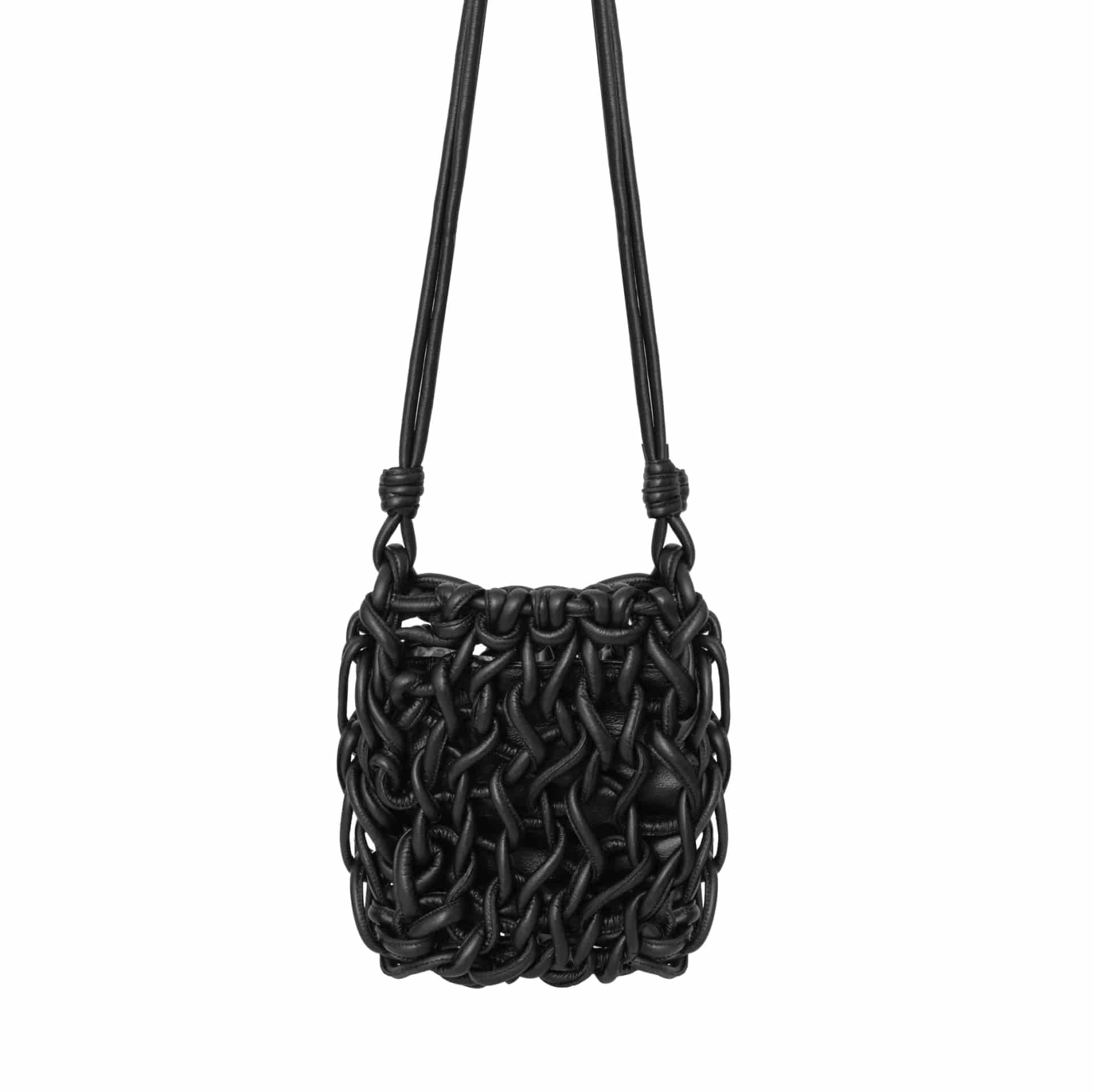 Mini Palm Beach Bag Negro - miniatura 1