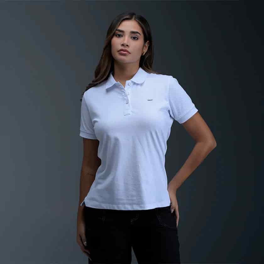 Polo Blanco Mujer - miniatura 7