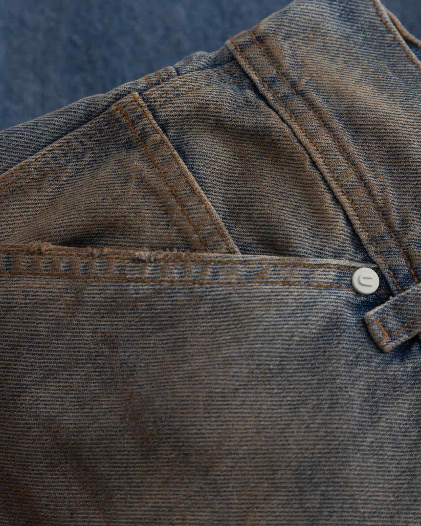 Basics UNDERGOLD Regular Jean Mechanic Blue - miniatura 5