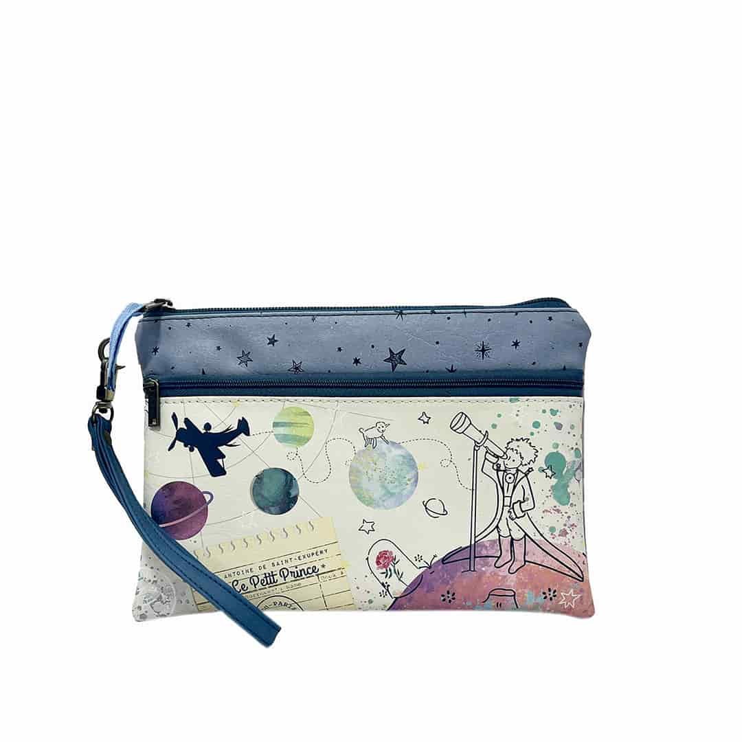 Cosmetiquera Para Mujer Togo Con Estampado Y Pulsera El Principito - miniatura 1