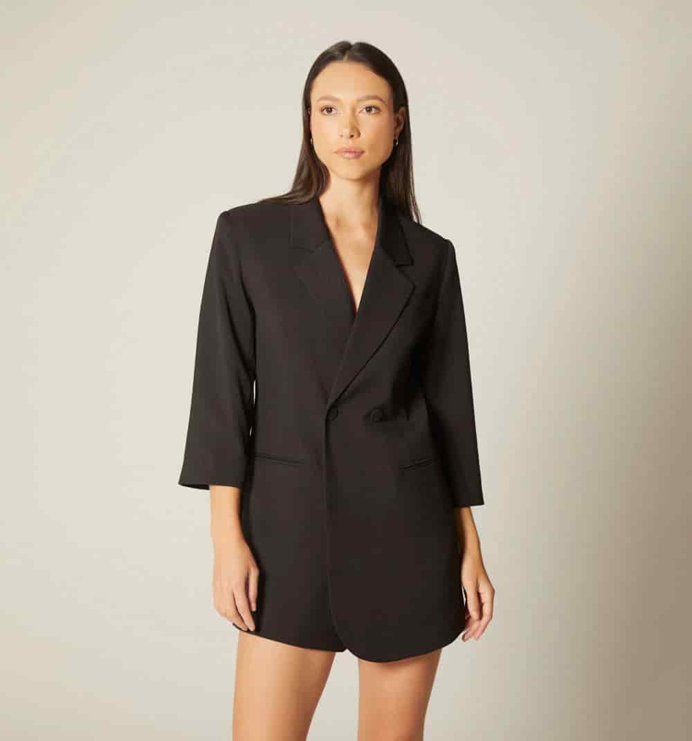 Enterizo short  tipo blazer - miniatura 2