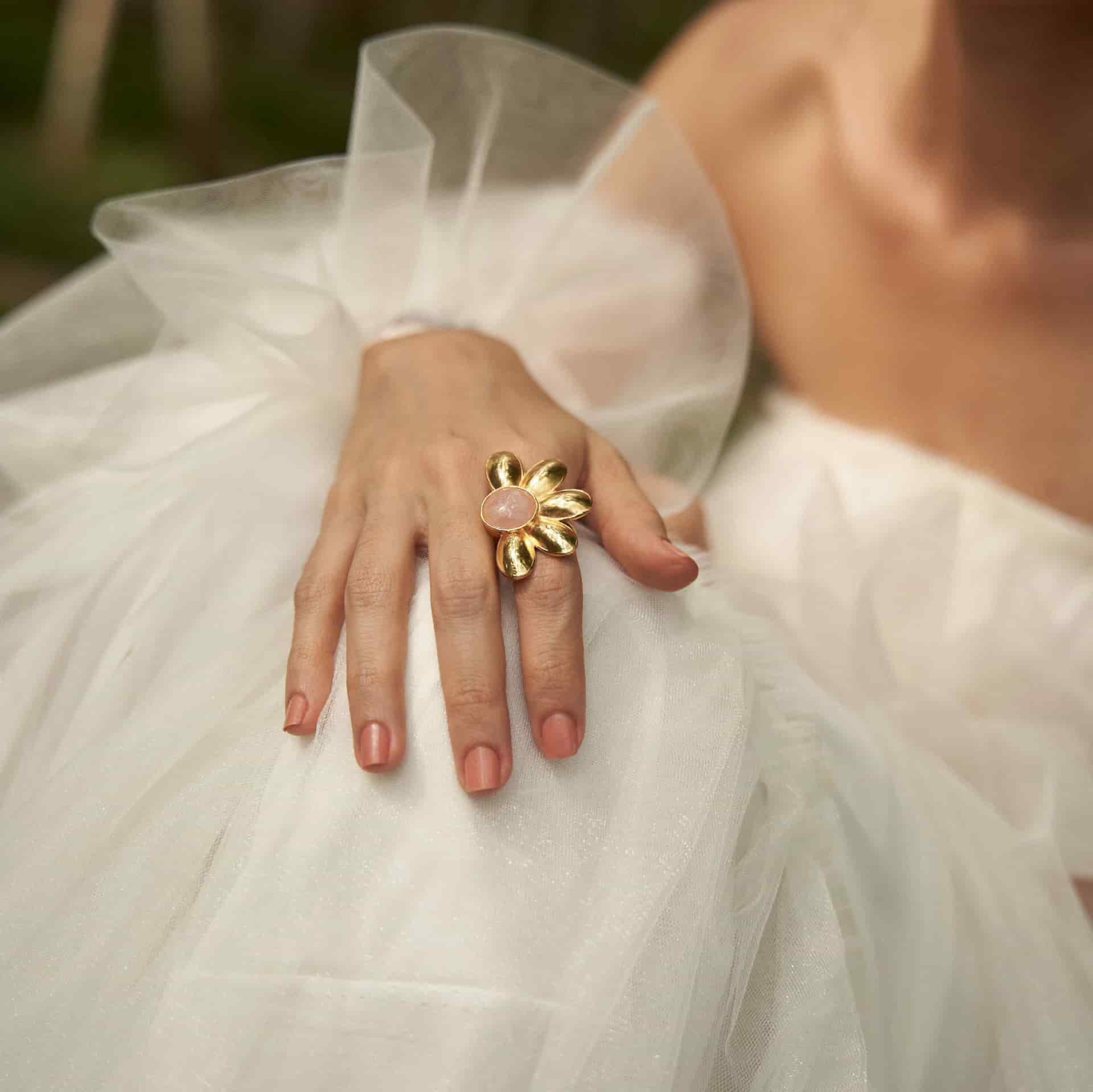 Anillos Media flor - miniatura 3