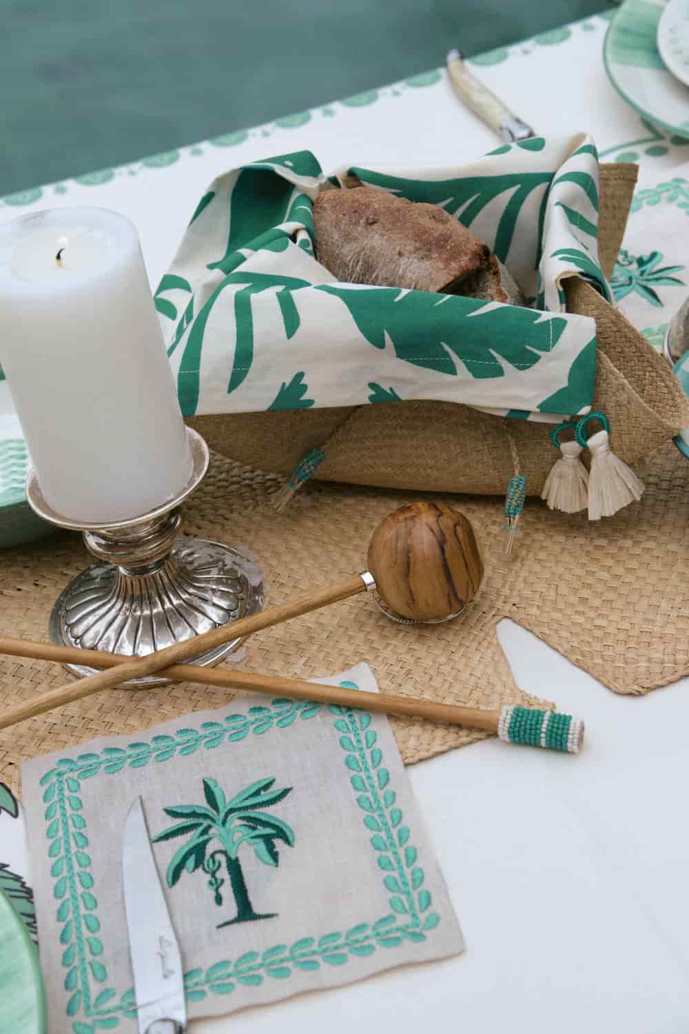 Platanera Cocktail Napkin Set of 4 - miniatura 4
