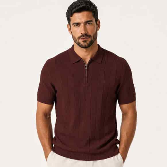 POLO MODA TEJIDA HOMBRE - miniatura 1