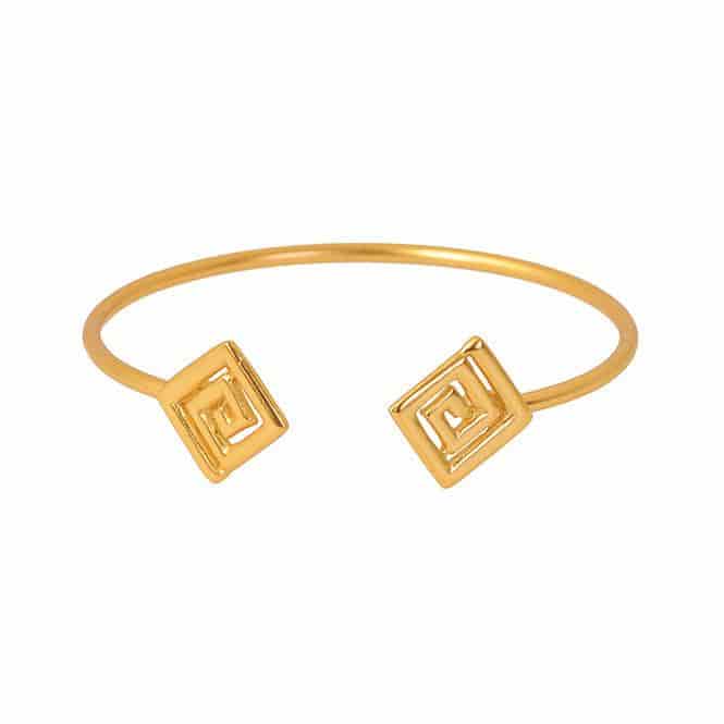 Pulsera de Aro Decoración Típica Calima - miniatura 2