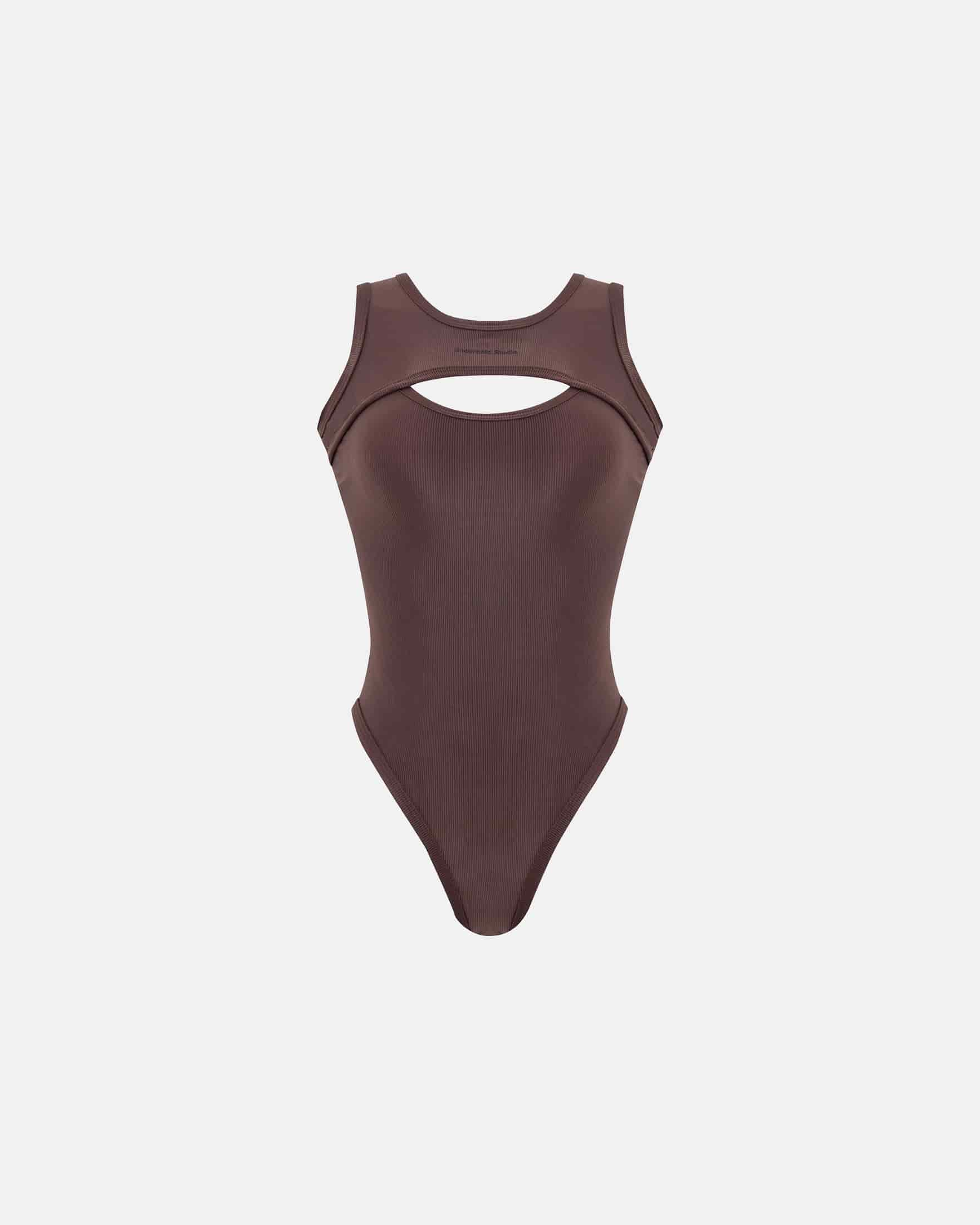 Basics Oval Bodysuit Afogato - miniatura 1