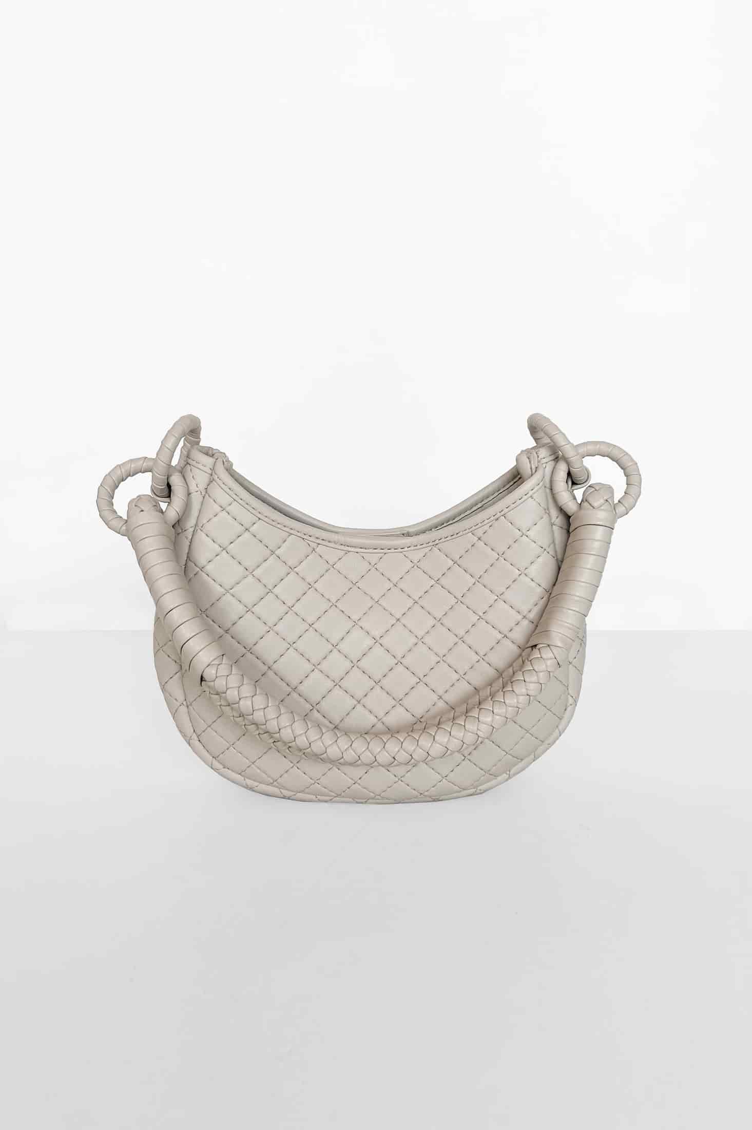 Saddle Mini, Shoulder Bag - Offwhite - miniatura 1