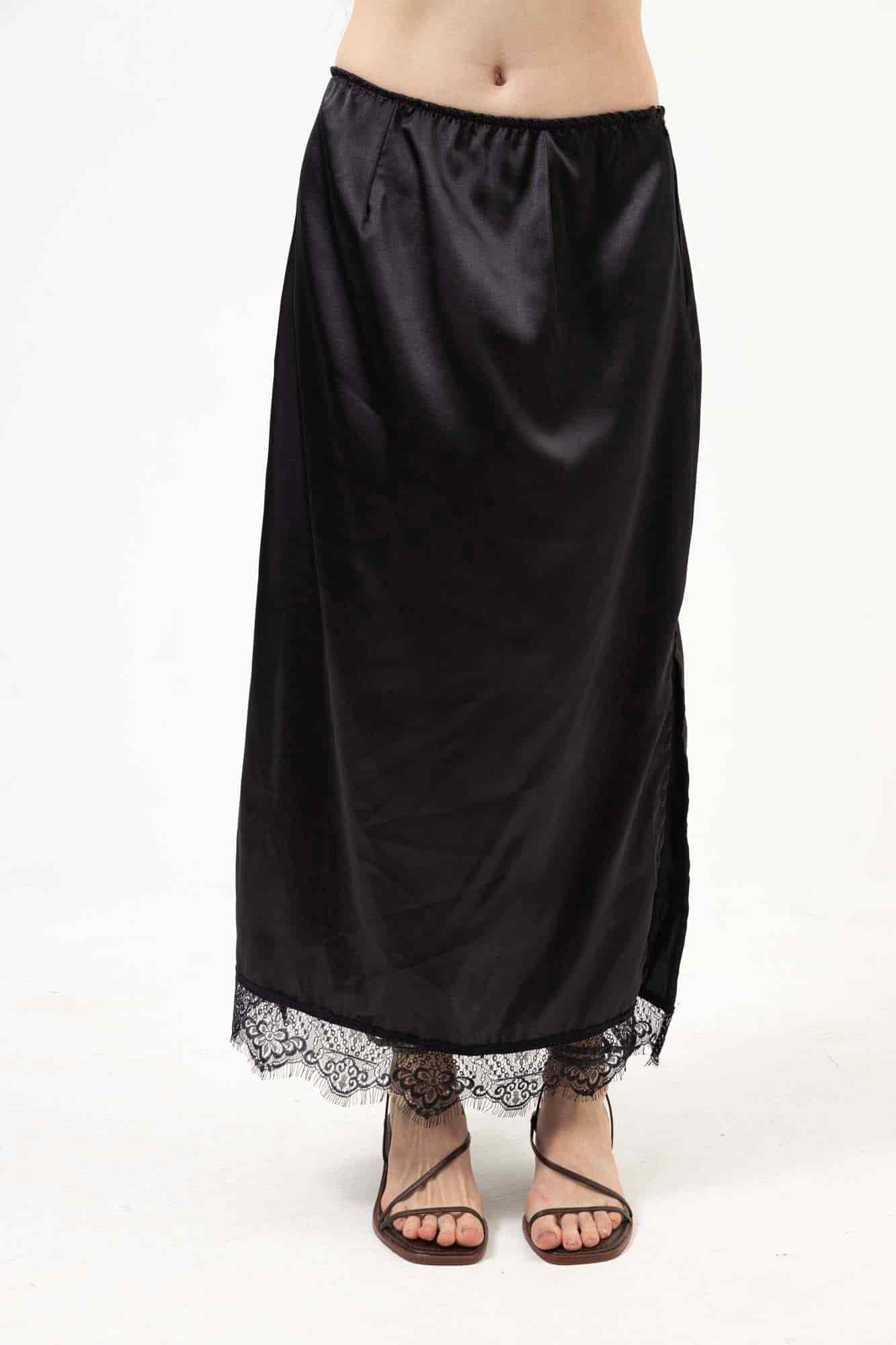 SATIN SKIRT - miniatura 8