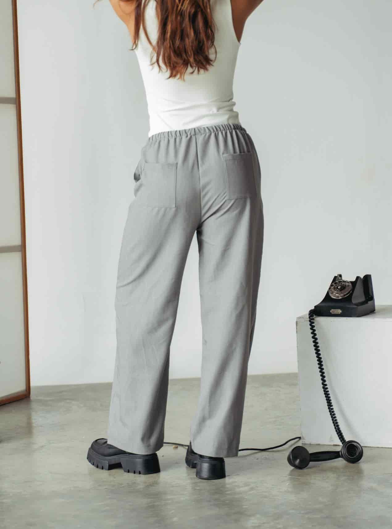 Pantalón Easy Office - Grey - miniatura 3