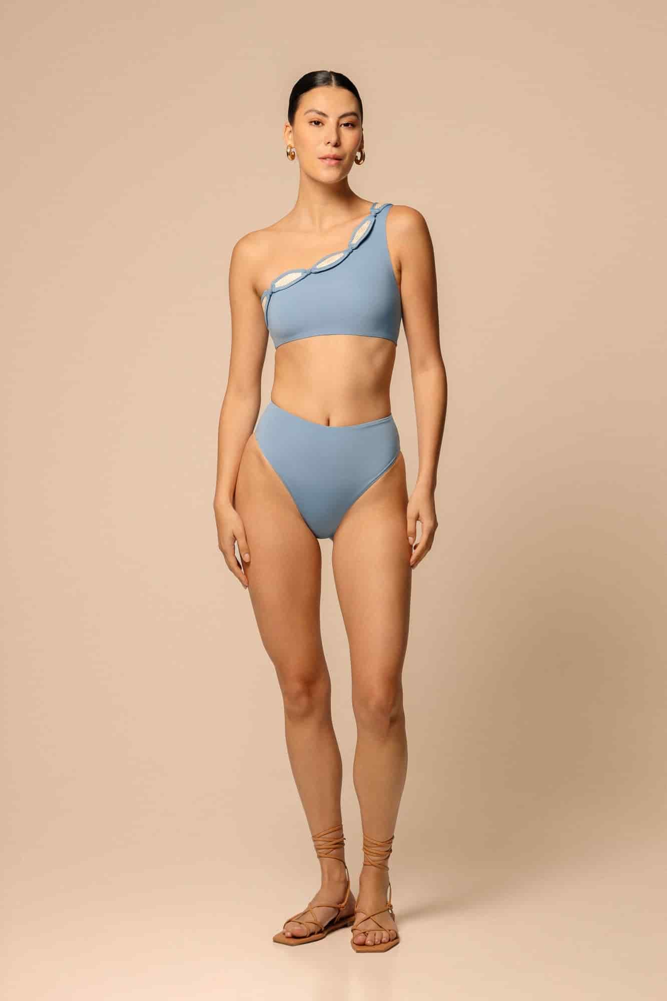 MARCIA BOTTOM / Azul Crema - miniatura 2