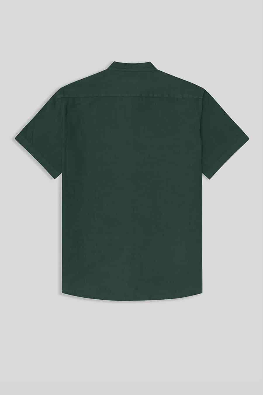 men’s linen shirt mao rosin basic - miniatura 2