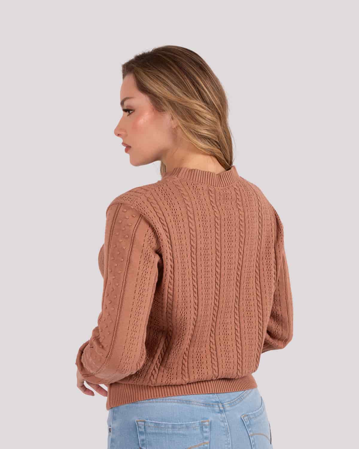 Sweater arena para mujer - miniatura 3