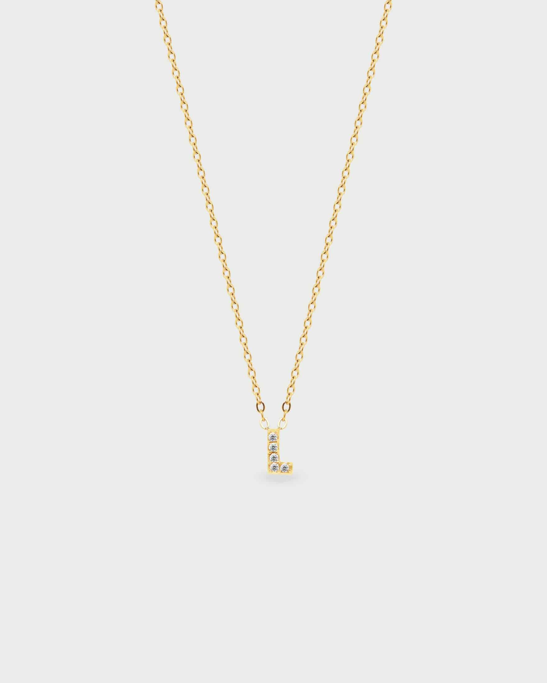 Collar de Letras Cristales - miniatura 3
