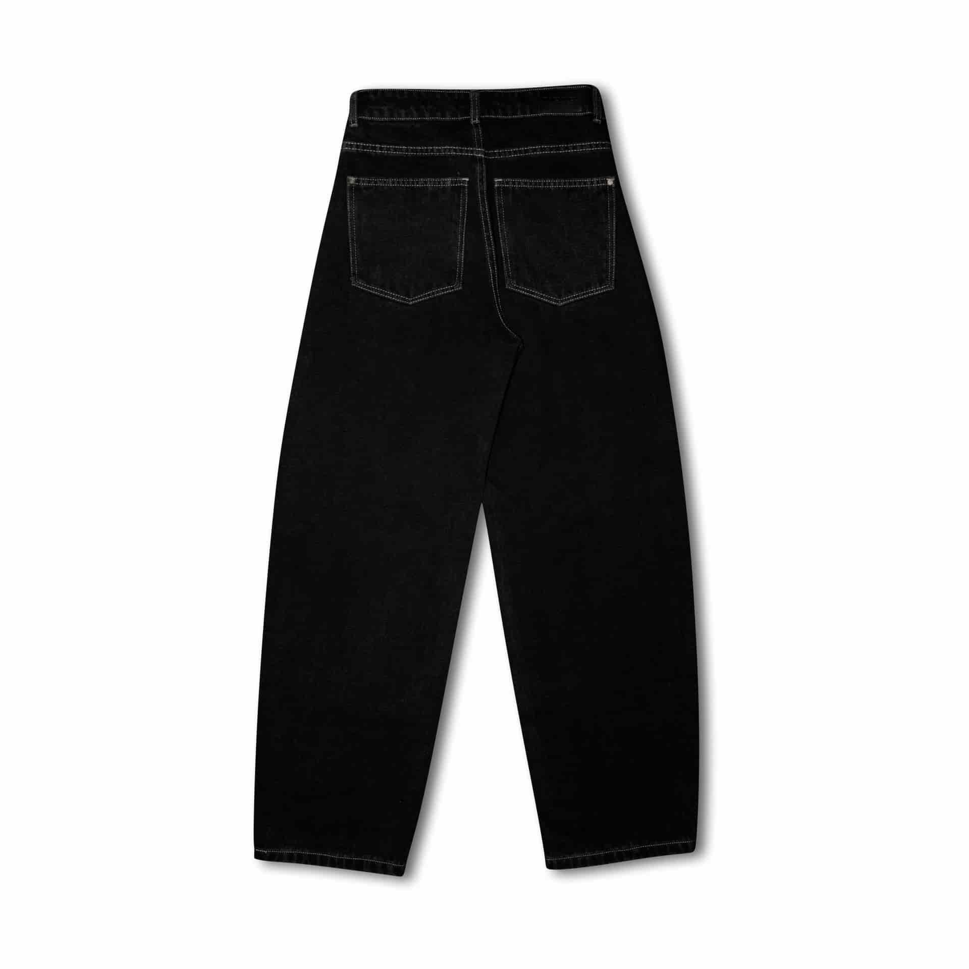 Jean Balloon Black Unisex - miniatura 2