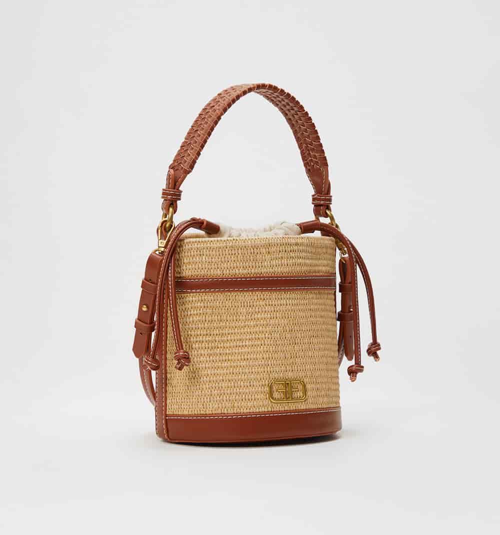 Bolso orgánico combinación de materiales - miniatura 3