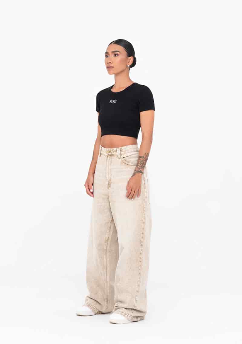 Áurea black crop top - miniatura 5