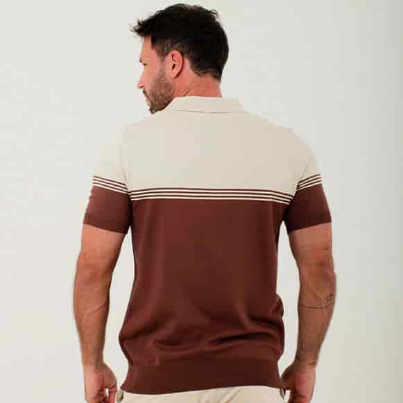 SUETER POLO MODA TEJIDO HOMBRE - miniatura 6
