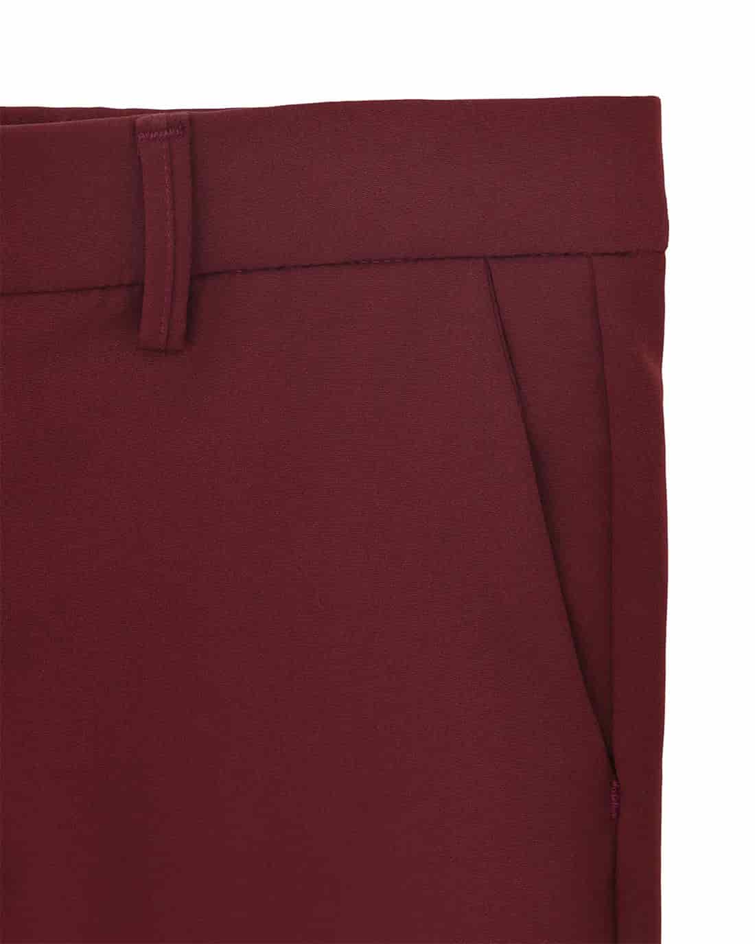 Pantalón Recto Vinotinto - miniatura 4