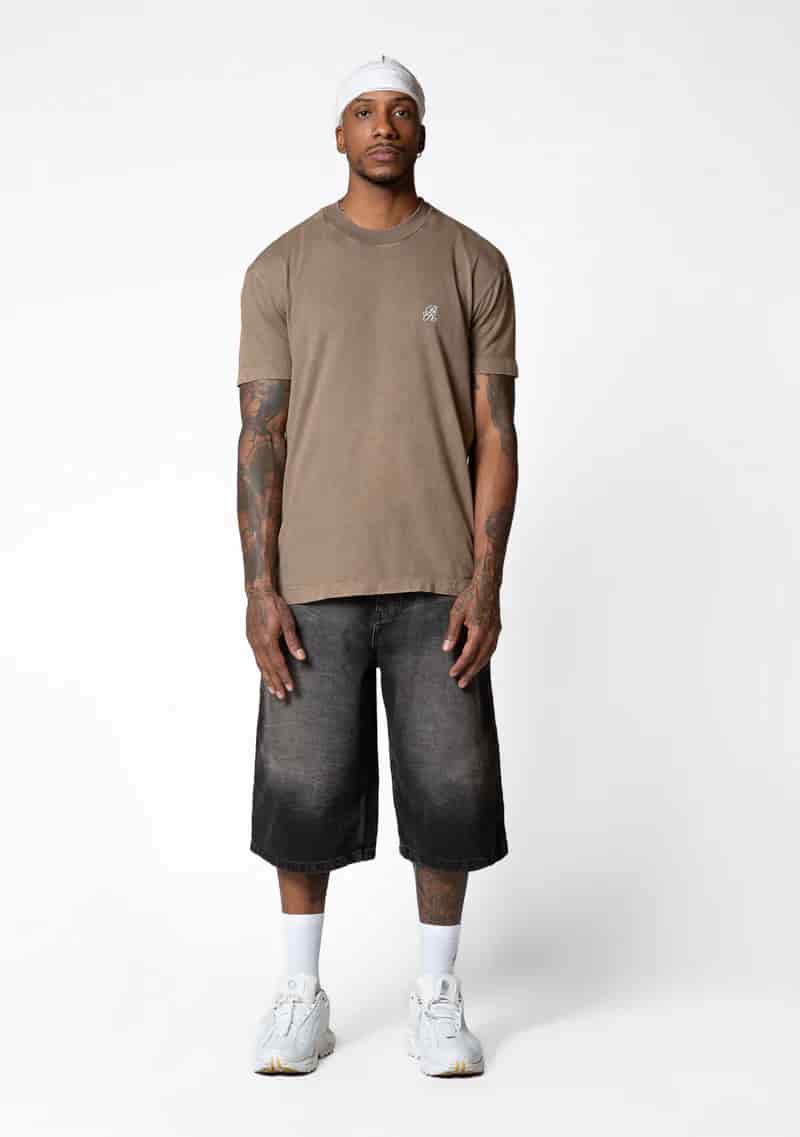 Knockout brown wash Standard t-shirt - miniatura 8