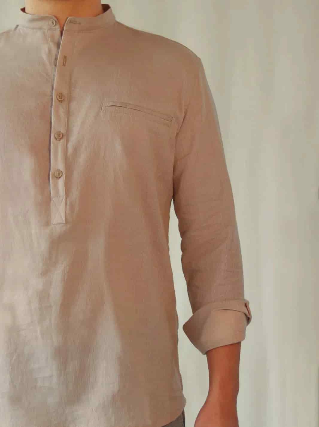 CAMISA BOHEMIA LINO ALGODÓN - miniatura 7