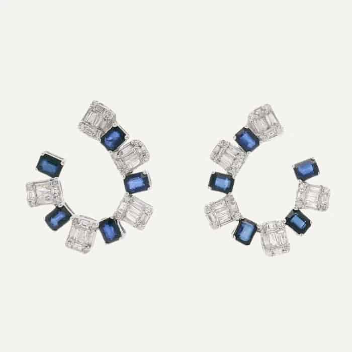 Arete Baguette waves - miniatura 1
