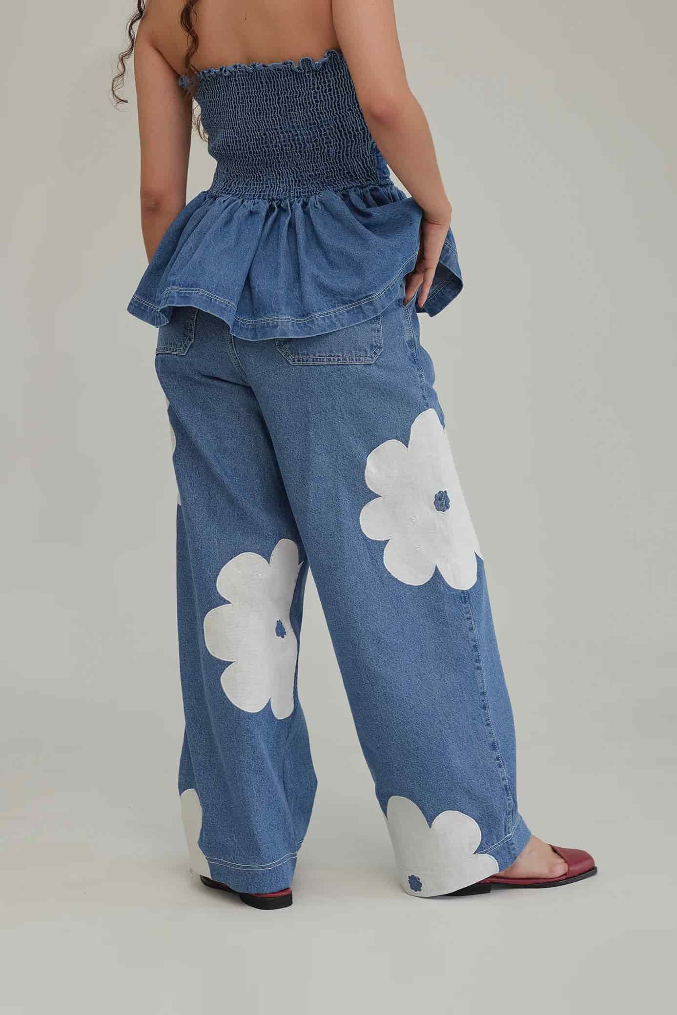 Pantalón Hellen Flores - miniatura 4